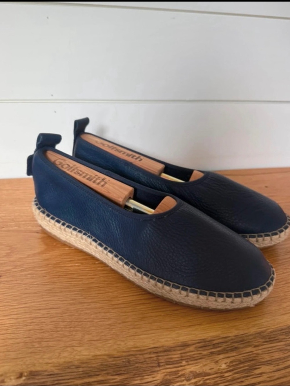 Cole Haan Zero Grand Leather Pinch Maine Cloudfeel Espadrille Slip-on shoes